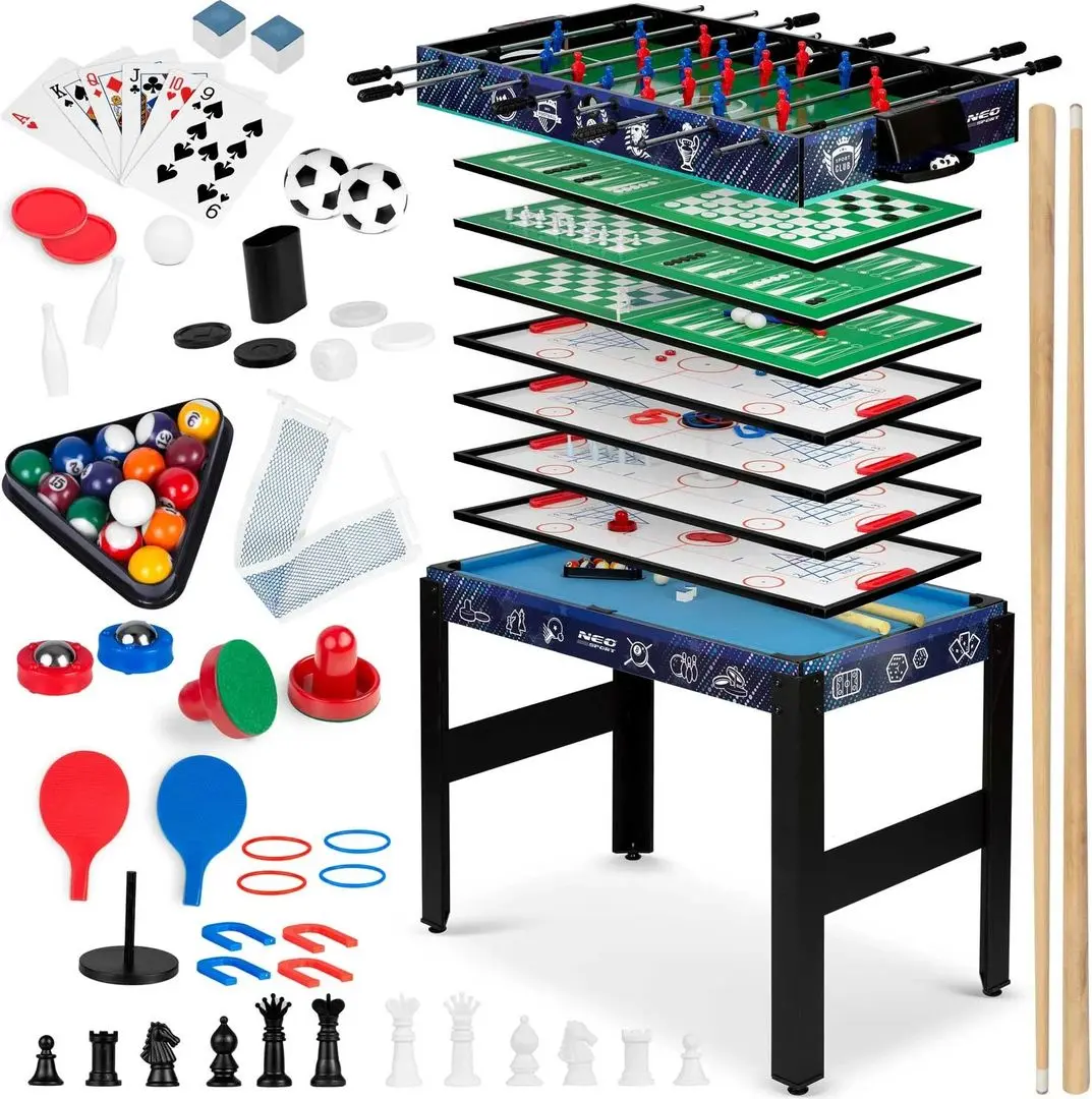 Стол для игры 12в1 Neo Sport NS-801 (Black)