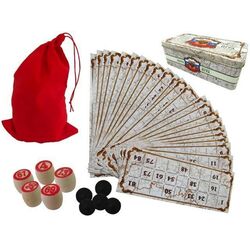 Набор для игры в Лото 38321 (Red/Beige)