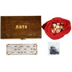 Набор для игры в Лото 38322 (Brown/Beige)