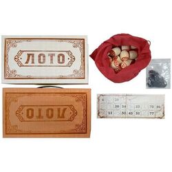 Набор для игры в Лото 38323 (Beige/Red) Thumb