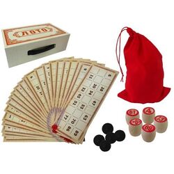 Набор для игры в Лото 38323 (Beige/Red)