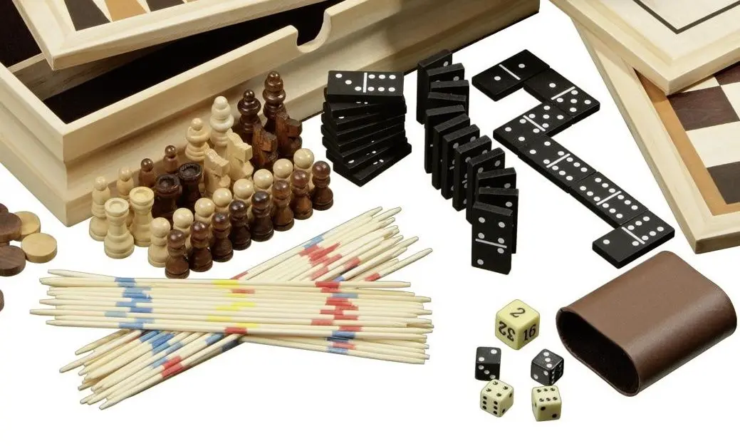 Joc de masa 8in1 Philos Germany 3098 (Wood)