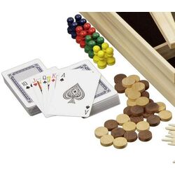 Joc de masa 8in1 Philos Germany 3098 (Wood) Thumb