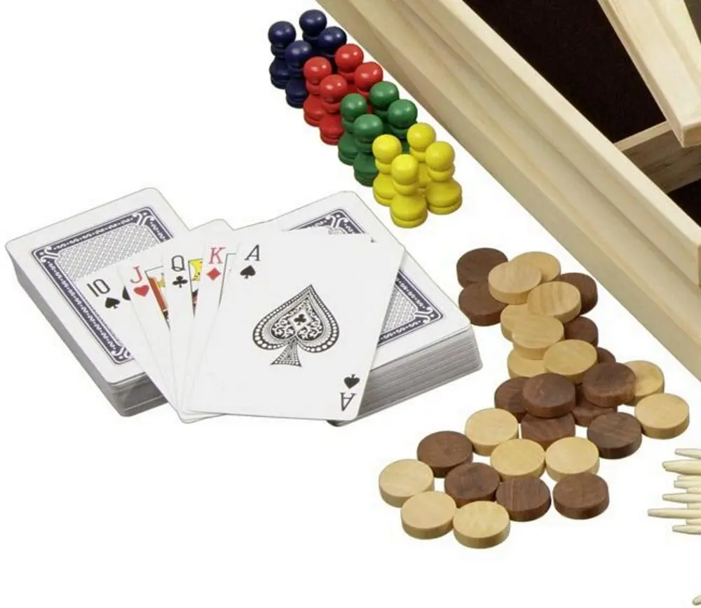 Joc de masa 8in1 Philos Germany 3098 (Wood)