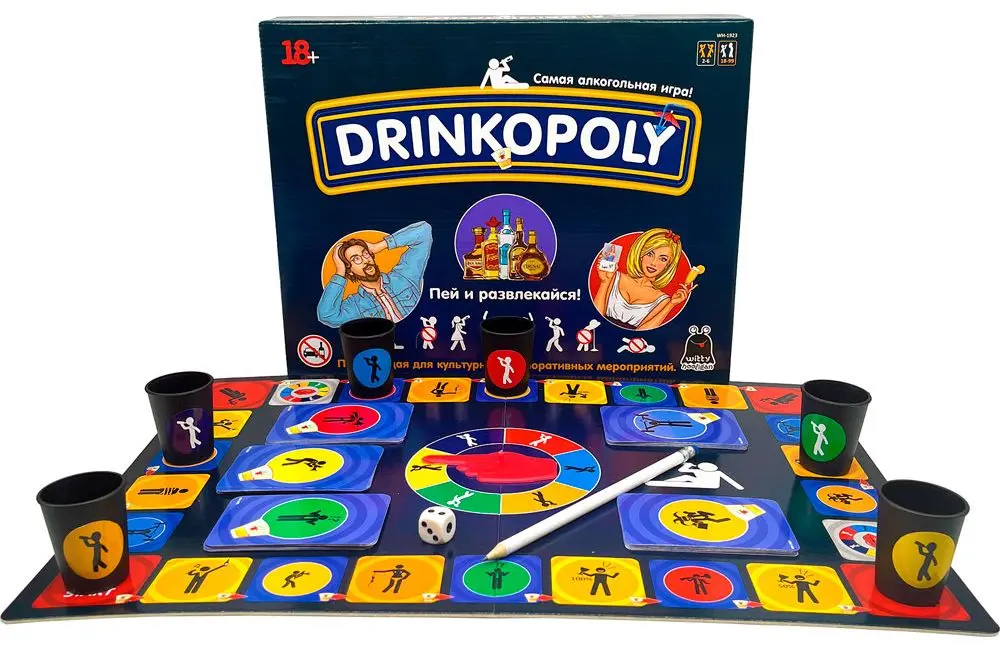 Joc de masa Play Land Drinkopoly WH-1923