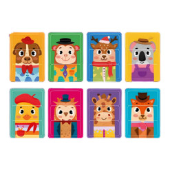 Joc de masa Puedo Magnetic Stick Faces K1932 Thumb