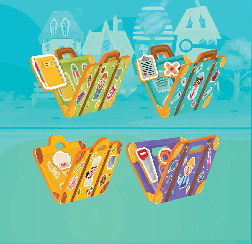 Joc de masa Puedo Pack Your Bags Professions K1933