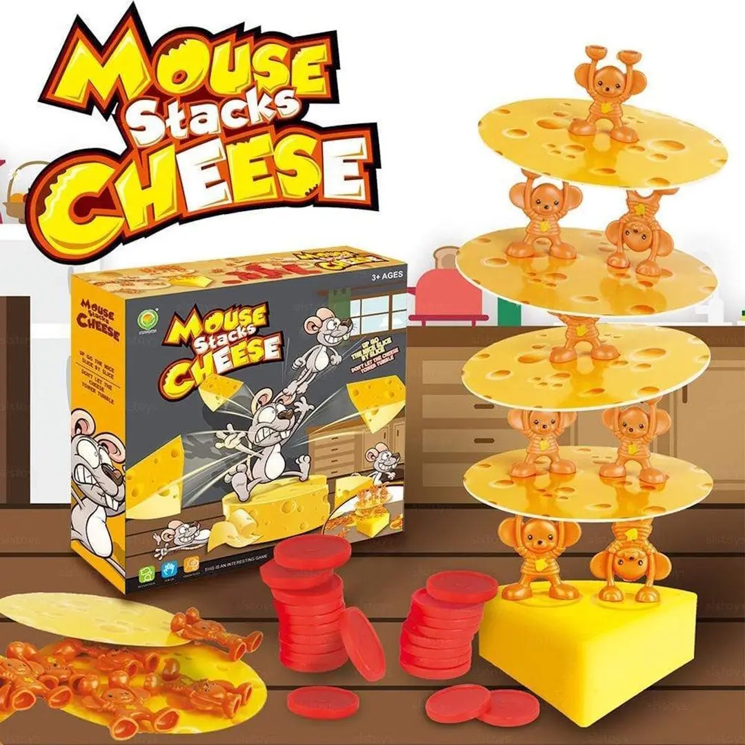 Настольная игра Mouse Stacks Cheese 52921 - 5