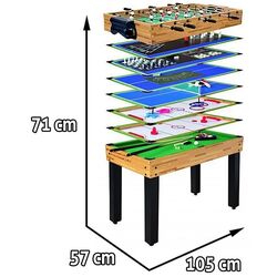 Joc de masă 12in1 Ramiz Т3512 (Brown/Blue) Thumb
