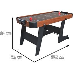 Настольный хоккей Ramiz AirHockey H1508 (Brown) Thumb
