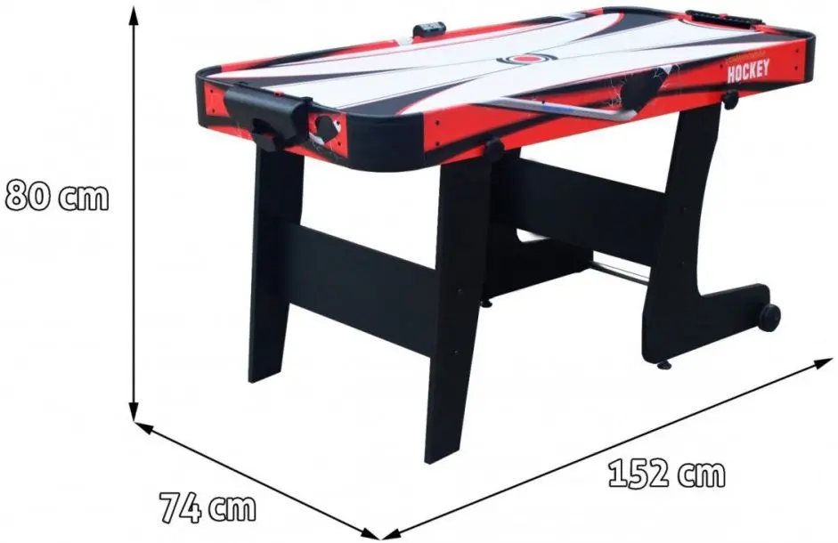 Masa de hochei Ramiz AirHockey (Red) - 3