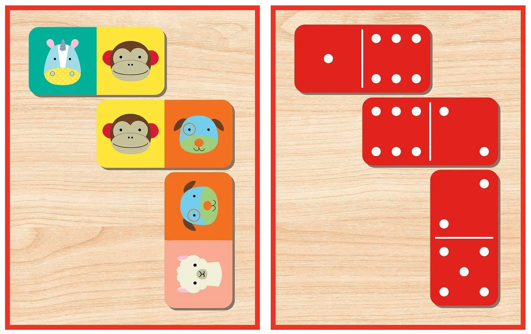 Настольная игра Skip Hop Zoo Crew Dominoes - 3