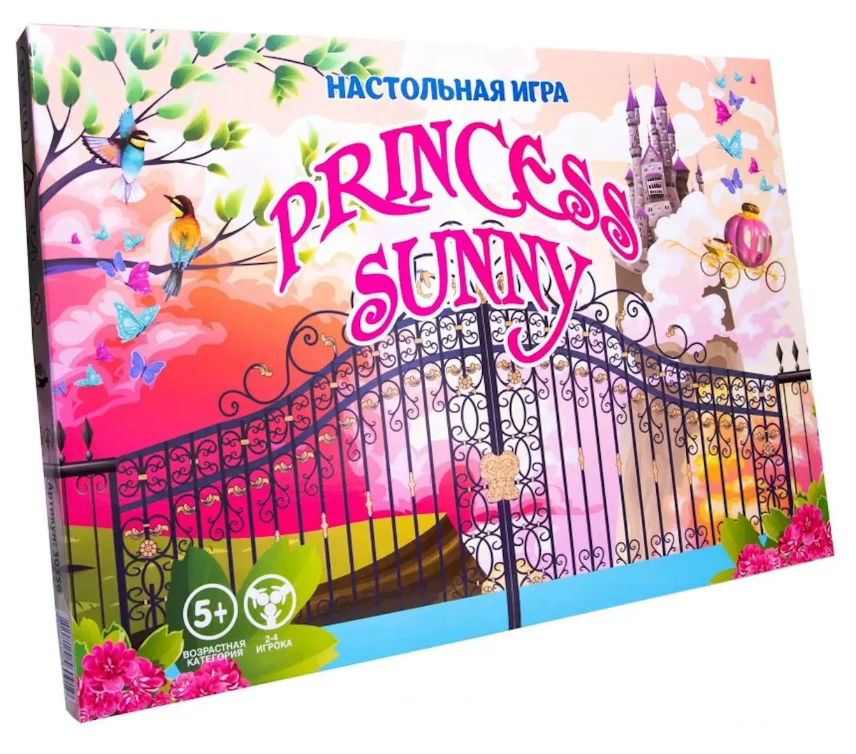 Настольная игра Strateg Princess Sunny 30356 - 3