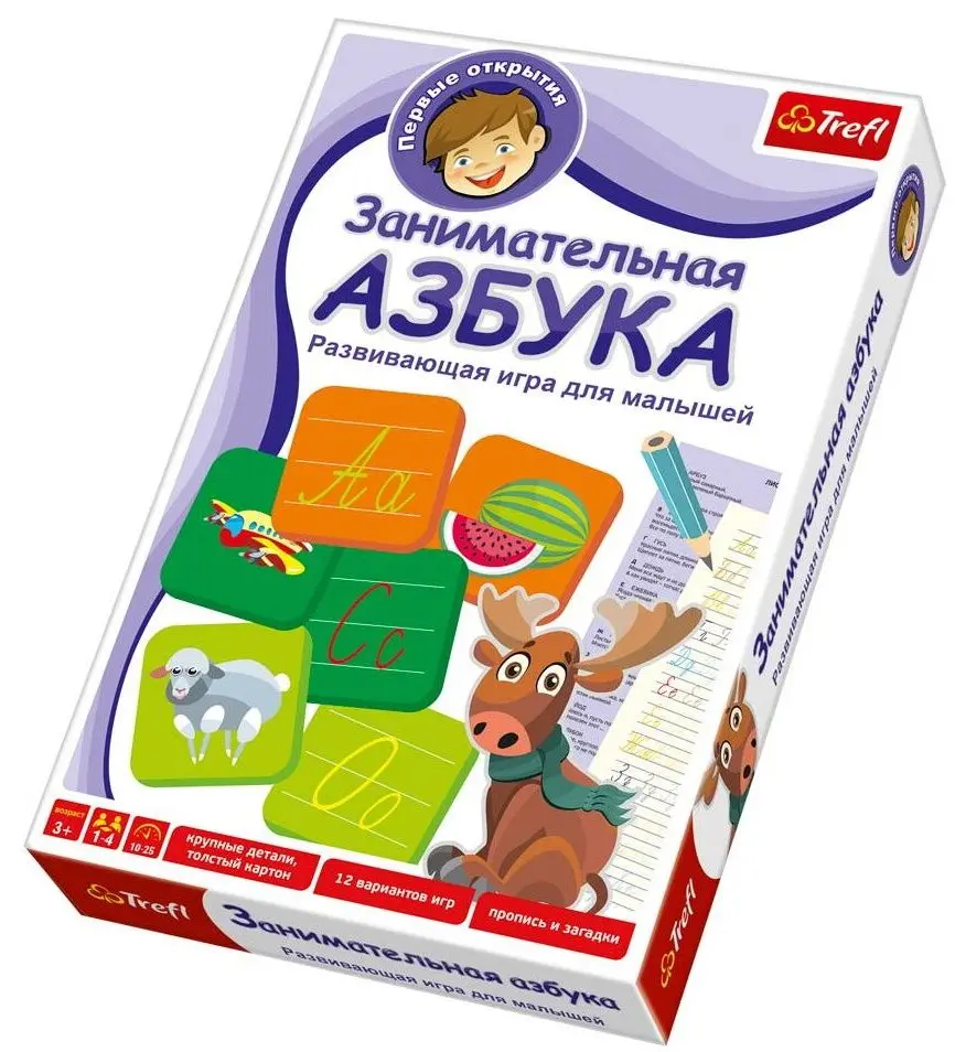 Настольная игра Trefl Alphabet 01101