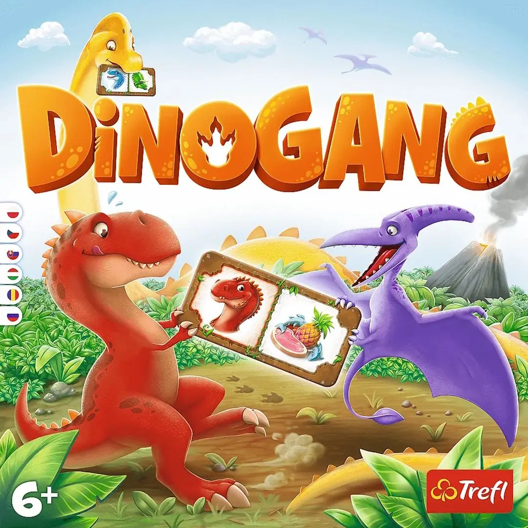 Настольная игра Trefl Dinogang 02080 - 6