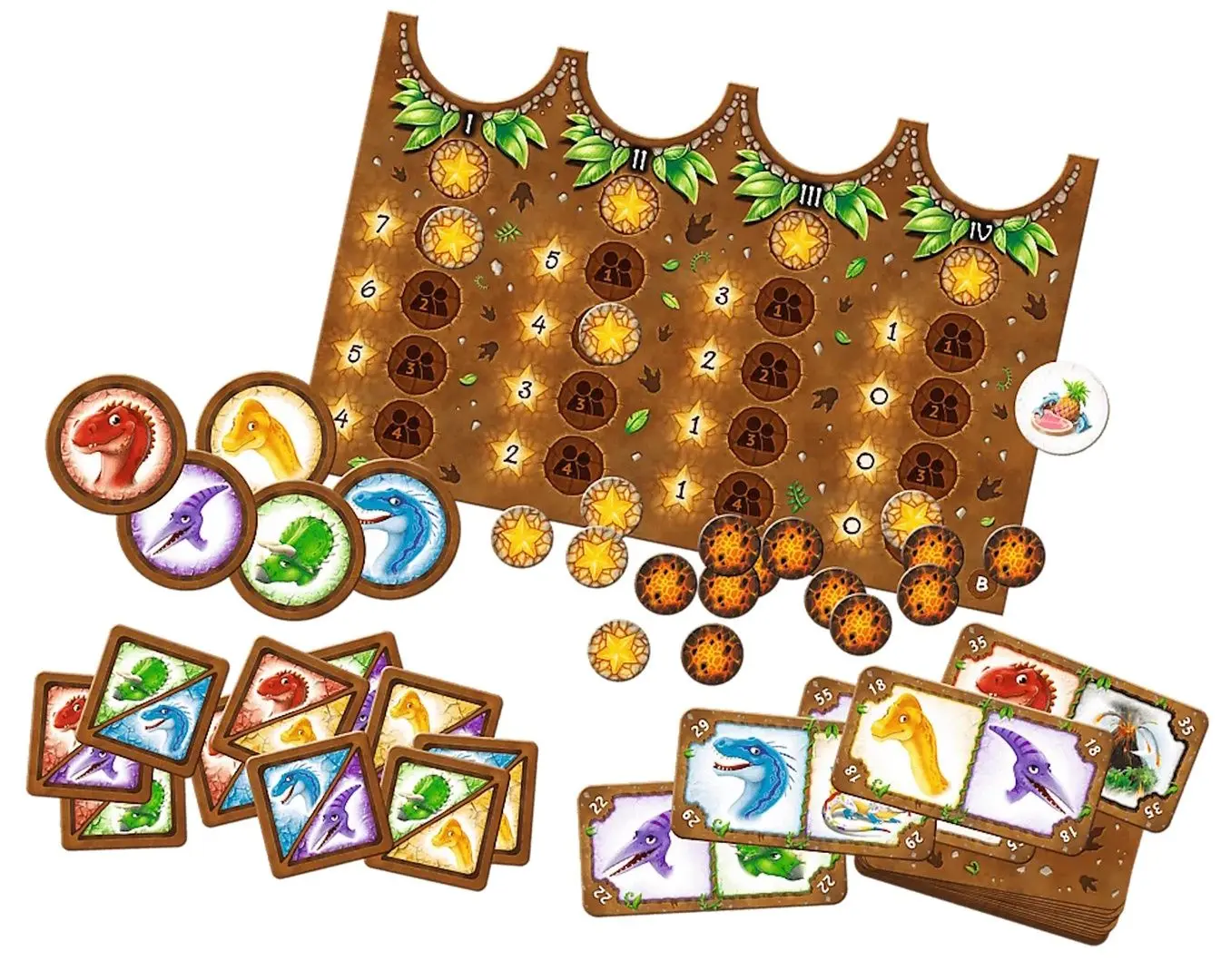 Настольная игра Trefl Dinogang 02080
