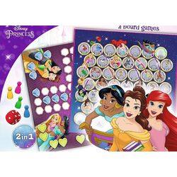 Joc de masa Trefl Disney Princess Ludo&Snakes 02418 Thumb
