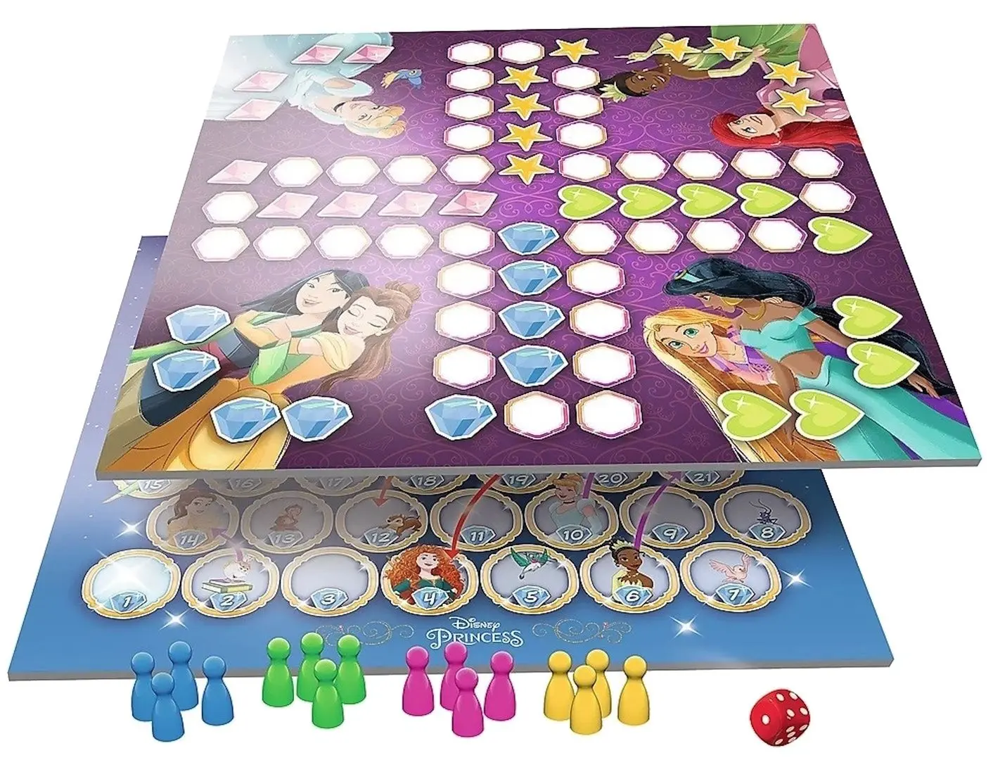 Joc de masa Trefl Disney Princess Ludo&Snakes 02418