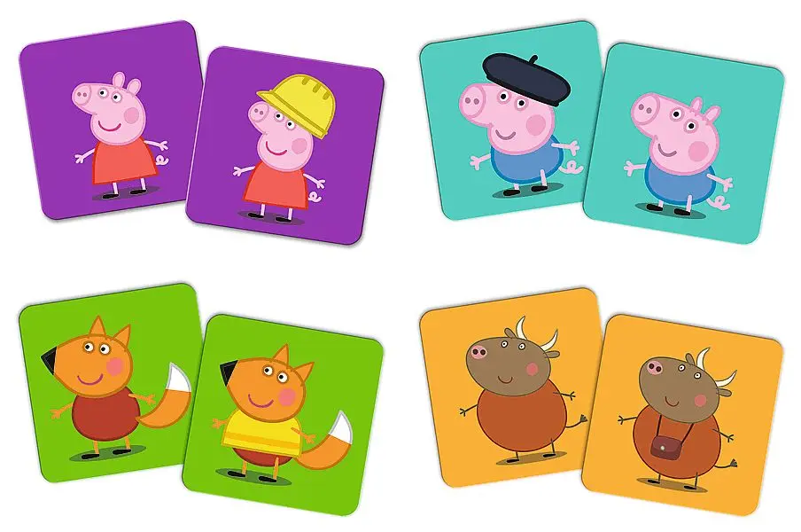 Joc de masa Trefl Memos Classic & Plus Peppa Pig - 2