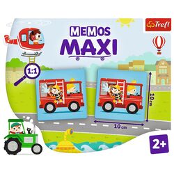 Настольная игра Trefl Memos Maxi Vehicles Thumb