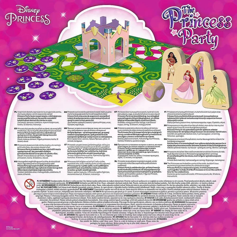 Joc de masa Trefl Princess Party /Princess 02434 - 4