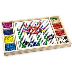 Настольная игра Viga Toys Create Pattern with Beads and Ludo 59990 Thumb
