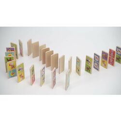 Joc de masa Viga Toys Domino Farm (Multicolor) Thumb