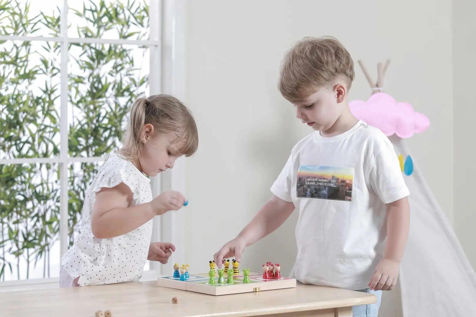 Настольная игра Viga Toys Ludo 50064 (Multicolor)