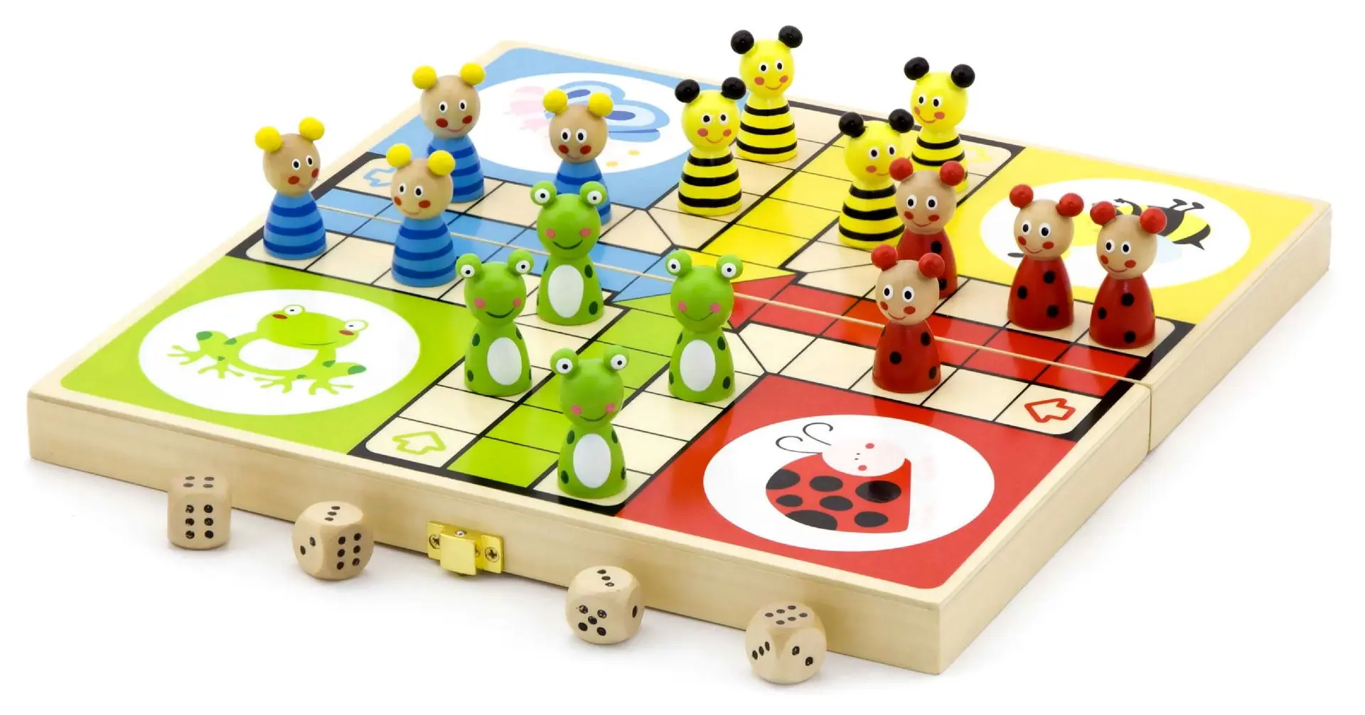 Настольная игра Viga Toys Ludo 50064 (Multicolor)