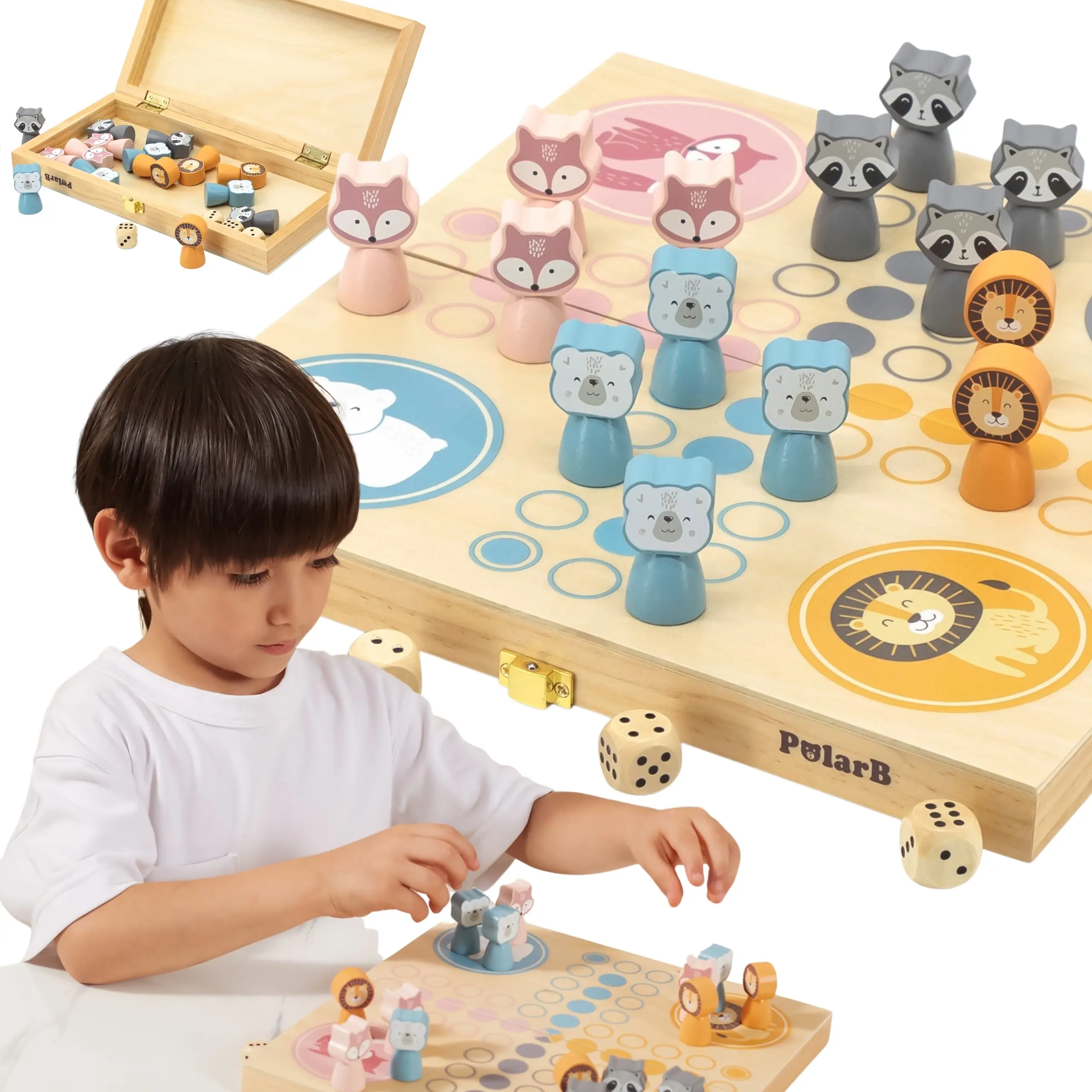 Joc de masa Viga Toys PolarB Ludo 44092