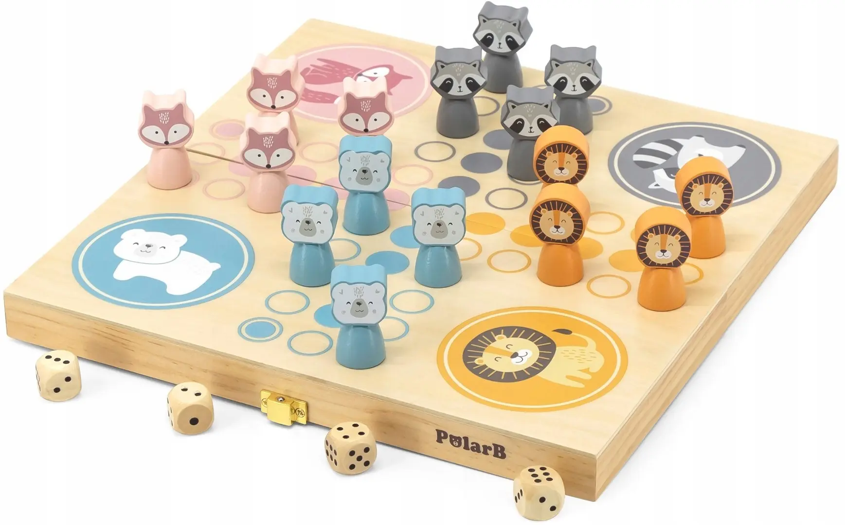 Joc de masa Viga Toys PolarB Ludo 44092