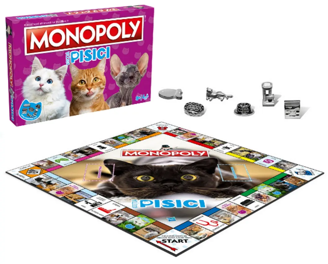 Настольная игра Winning Moves Cat's Monopoly