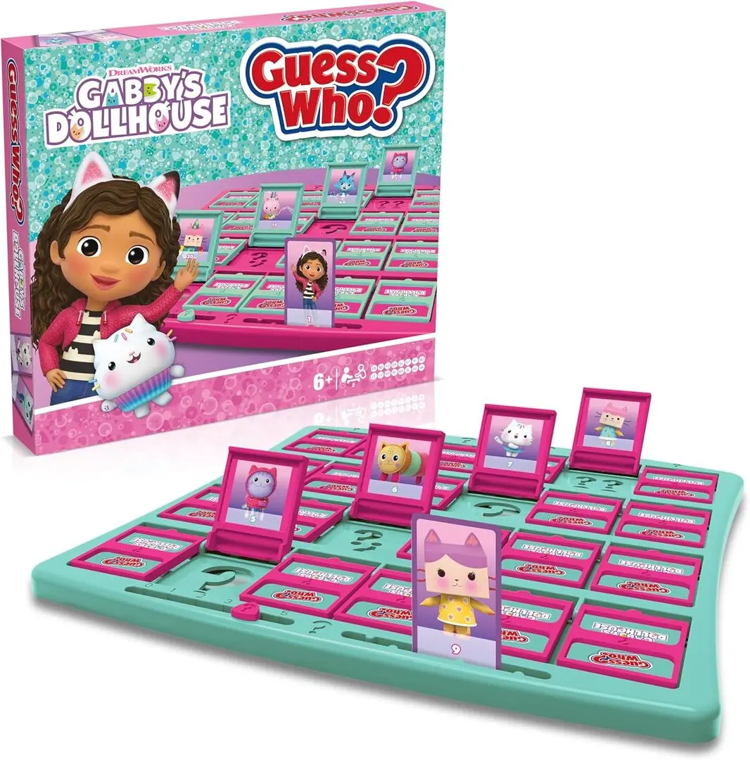 Joc de masa Winning Moves Gabby’s Dollhouse Guess Who?