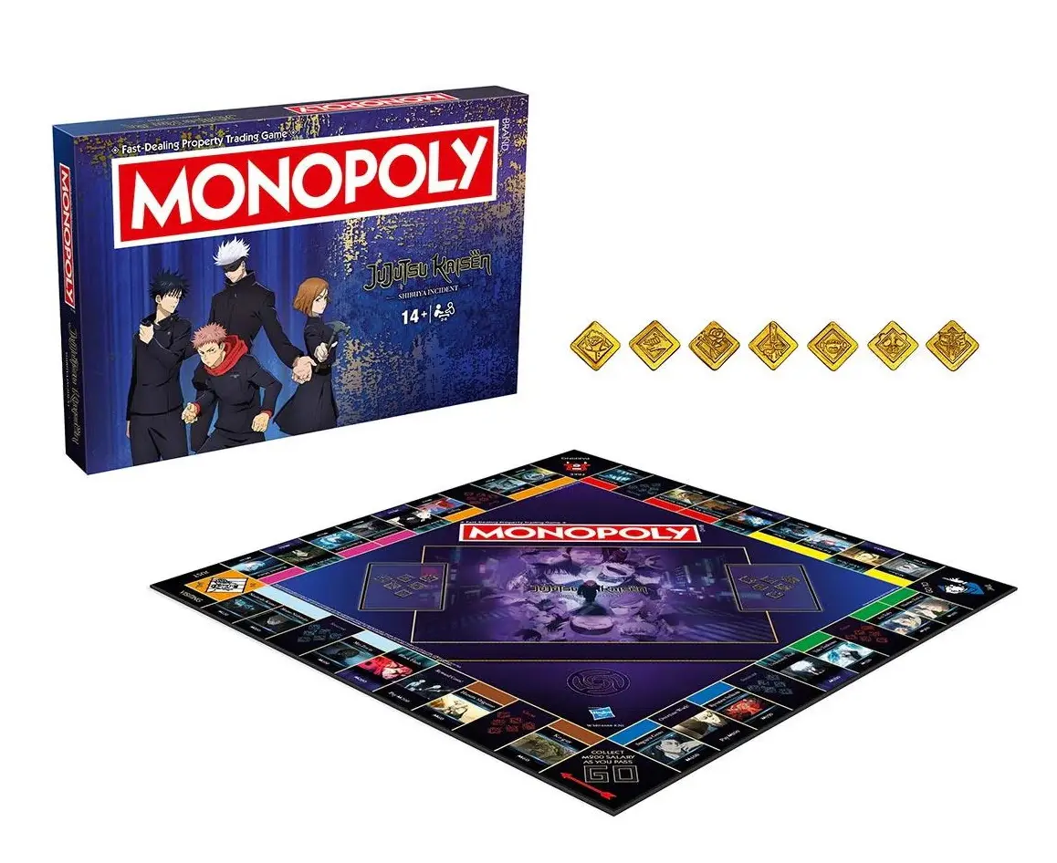 Joc de masa Winning Moves Jujutsu Kaisen Monopoly