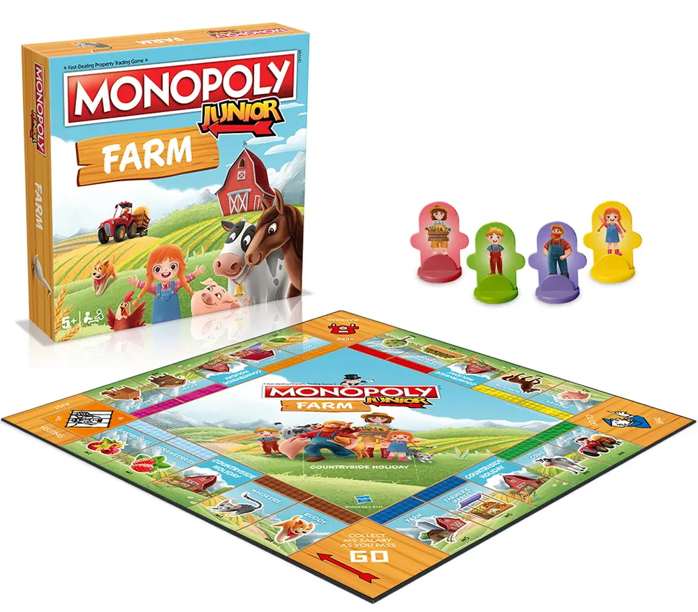 Настольная игра Winning Moves Monopoly Junior Farm
