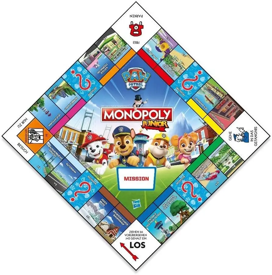 Joc de masa Winning Moves Monopoly Junior Paw Patrol - 2