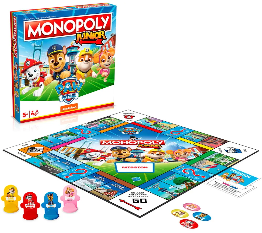 Joc de masa Winning Moves Monopoly Junior Paw Patrol
