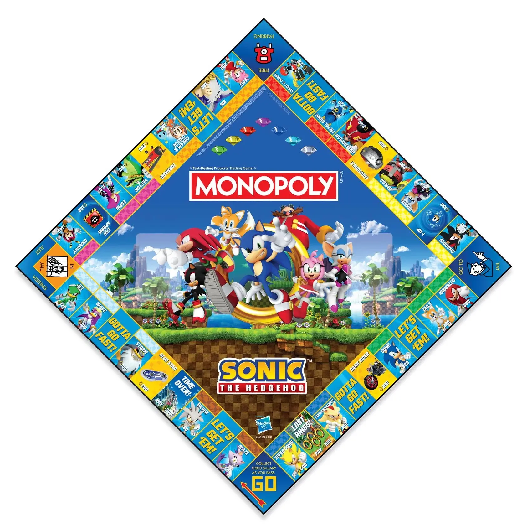 Joc de masa Winning Moves Sonic the Hedgehog Monopoly