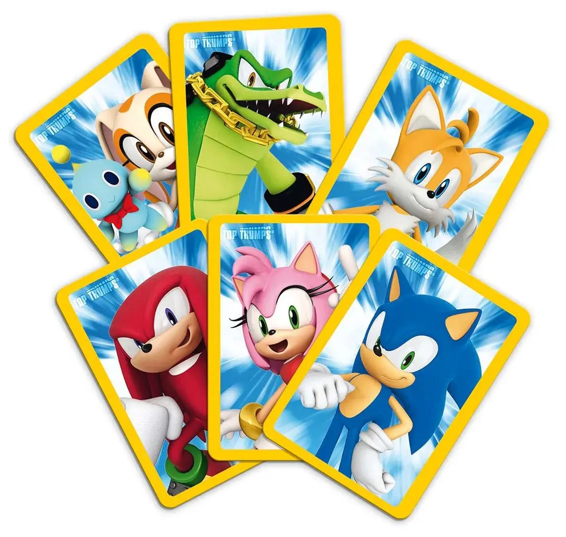 Joc de masa Winning Moves Sonic the Hedgehog Top Trumps Match