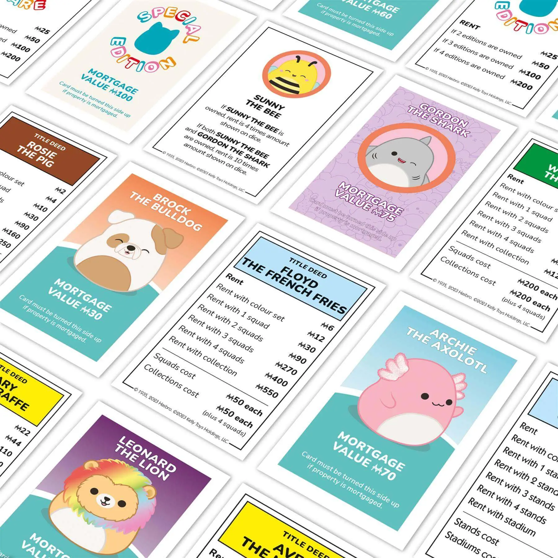 Joc de masa Winning Moves Squishmallows Monopoly