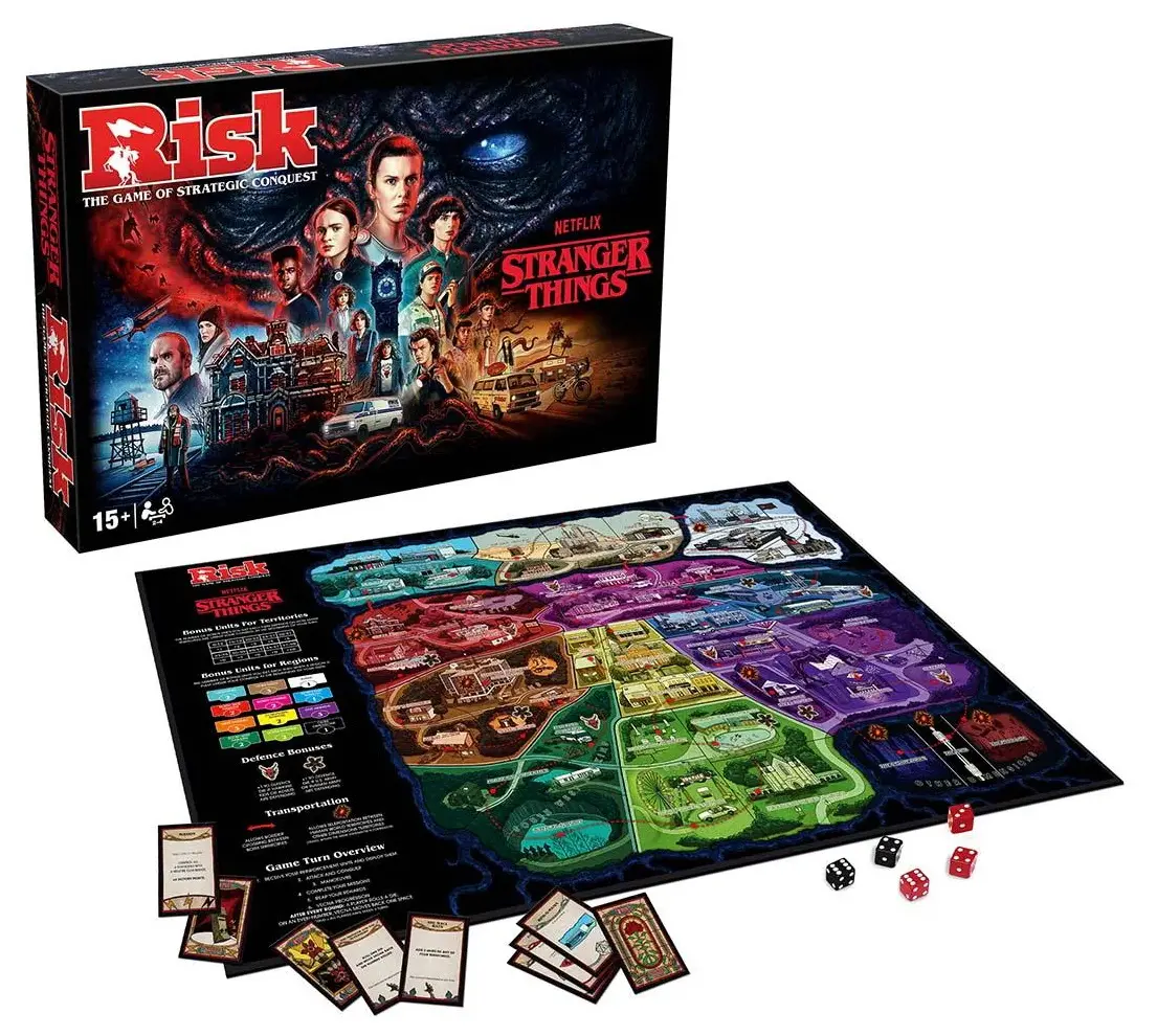 Joc de masa Winning Moves Stranger Things Risk Strategy