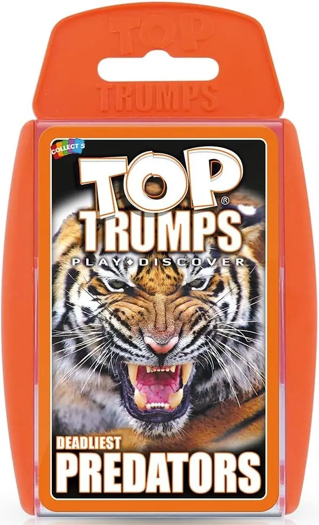 Joc de masa Winning Moves Top Trumps Deadliest Predators