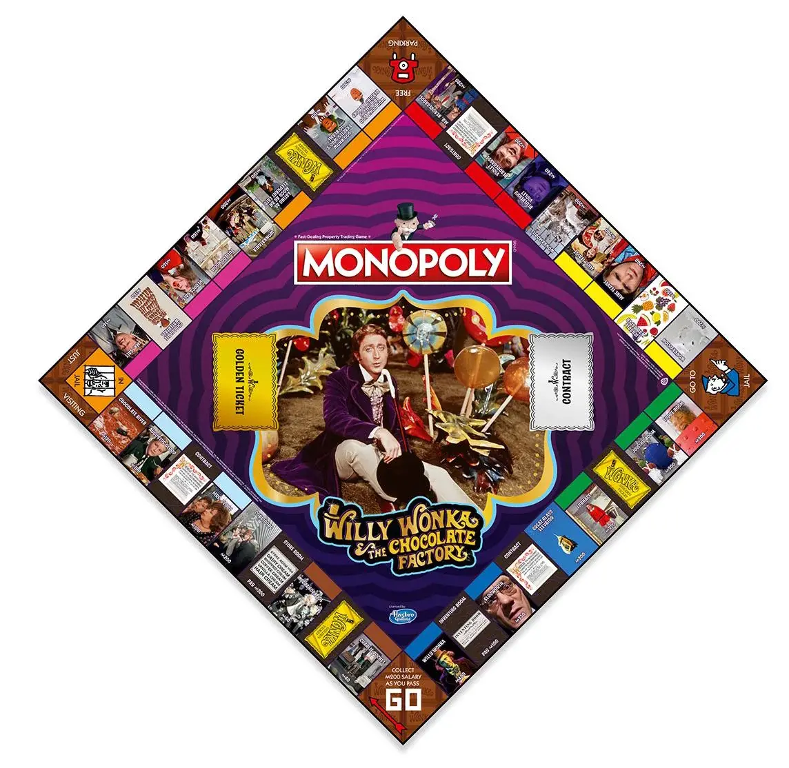 Joc de masa Winning Moves Willy Wonka&The Chocolate Factory Monopoly