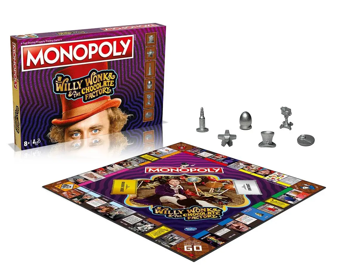 Joc de masa Winning Moves Willy Wonka&The Chocolate Factory Monopoly