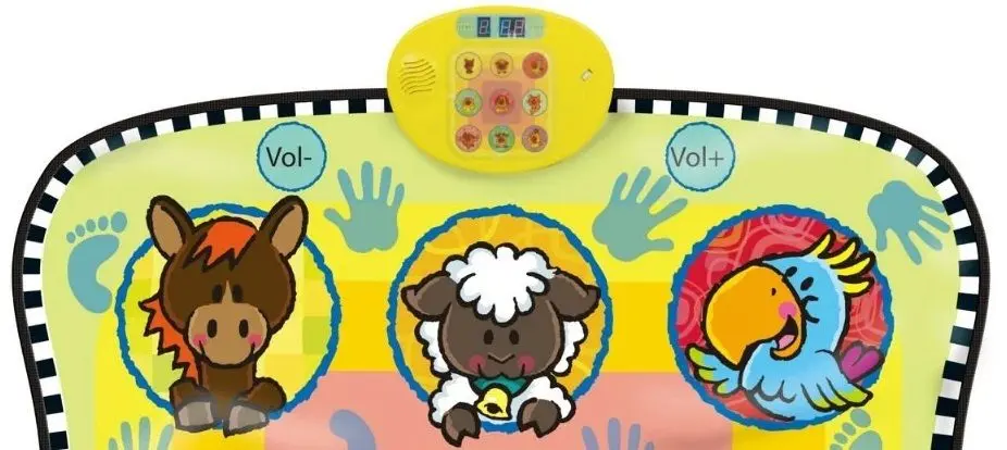 Игра напольная Zippy Mat Animals Dancing Challenge Playmat SLW 9885 (Multicolour) - 2