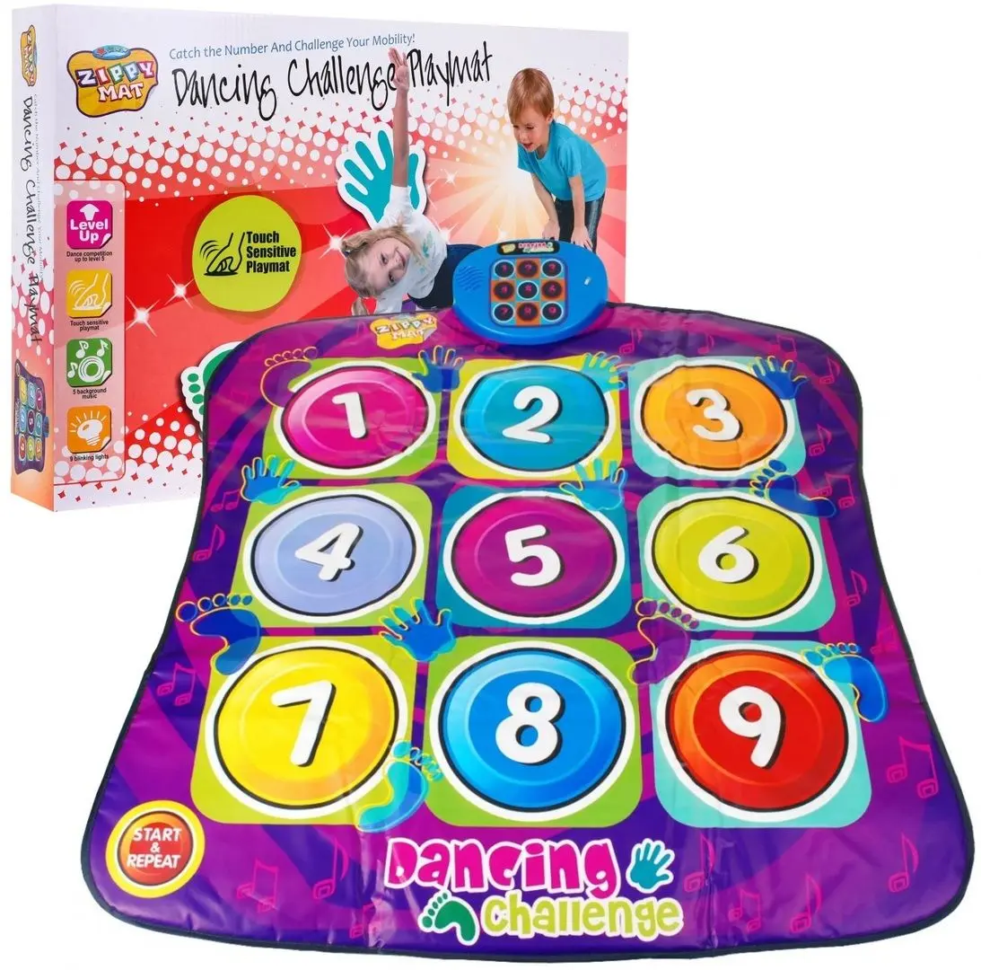 Игра напольная Zippy Mat Dancing Challenge Playmat (Multicolour) - 4