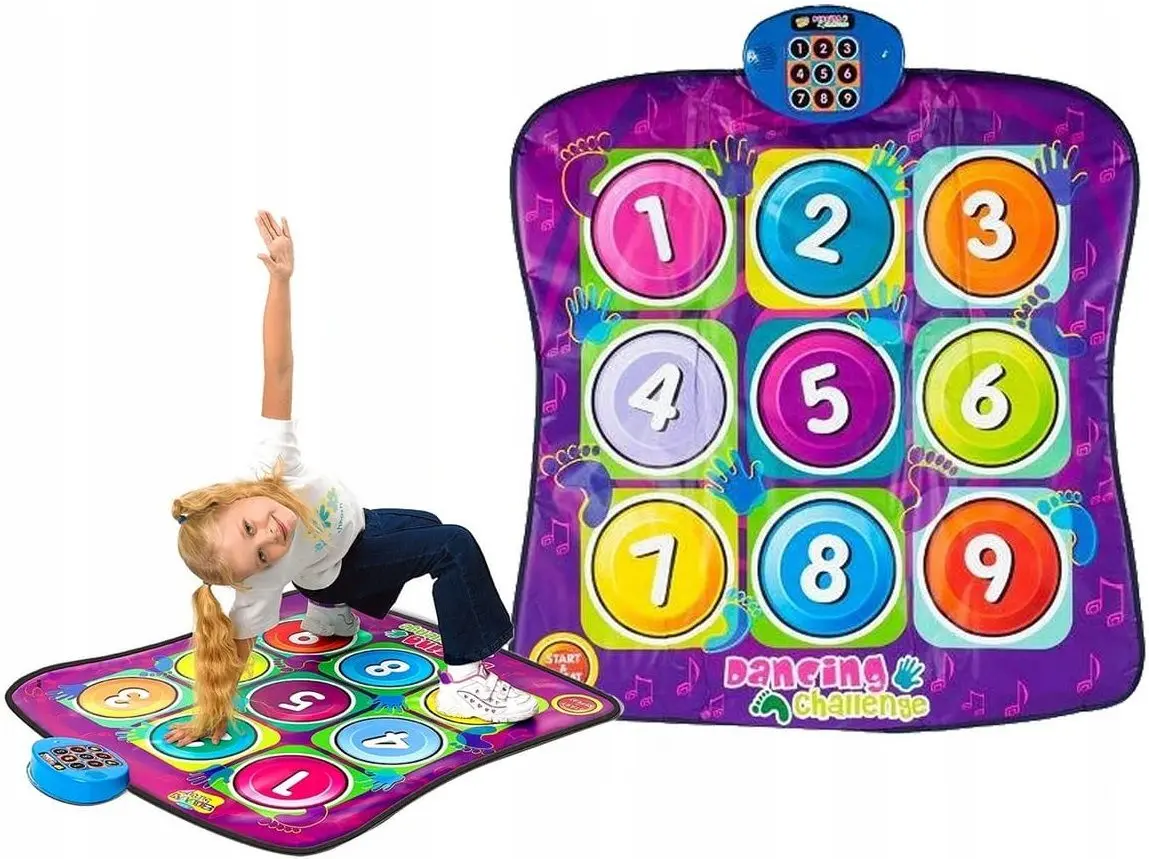 Игра напольная Zippy Mat Dancing Challenge Playmat (Multicolour) - 5