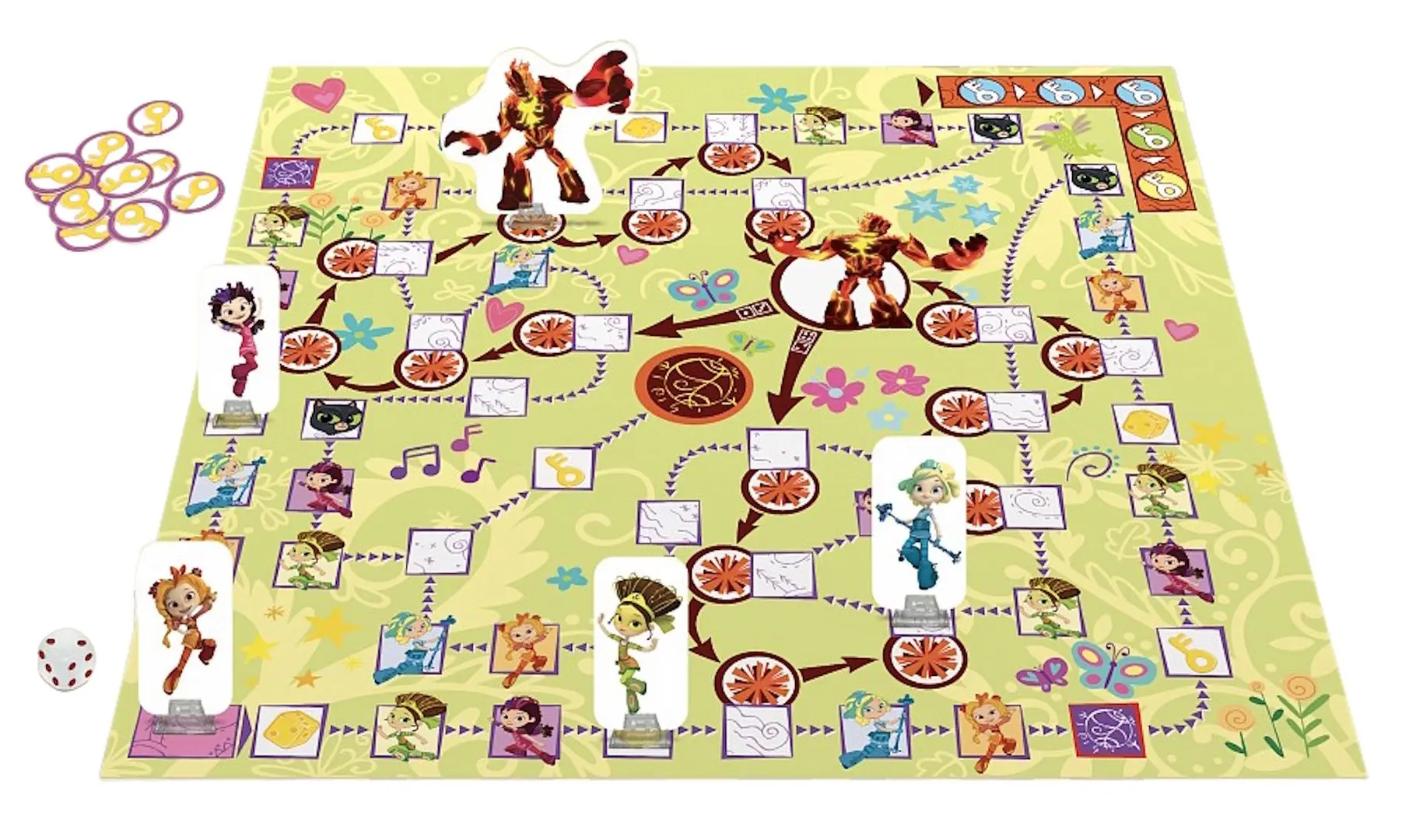 Настольная игра Zvezda Fairytale Patrol Fire Castles 8772