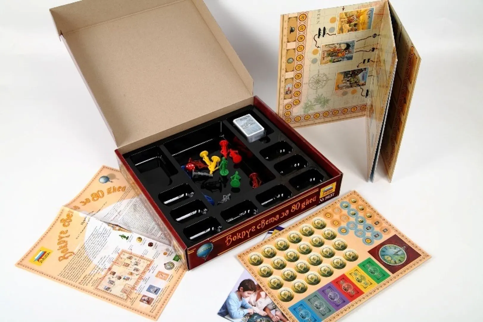 Настольная игра Zvezda Вокруг света за 80 дней 8637 - 3