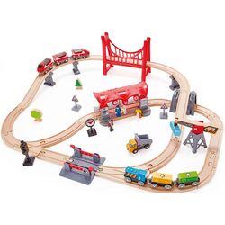 Set de joaca Hape Busy City Rail E3730